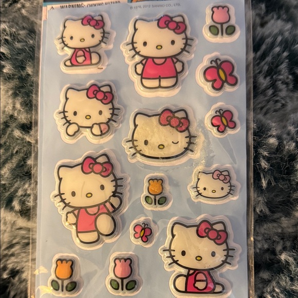 Hello Kitty Puffy Sticker Collection - Picture 2 of 2